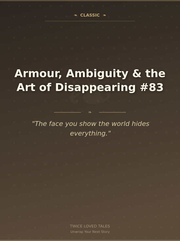 Armour, Ambiguity & the Art of Disappearing #83