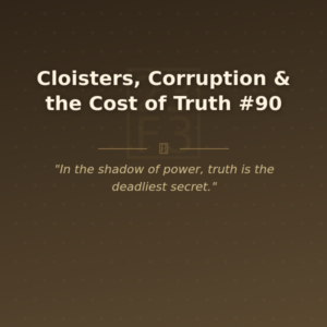 Cloisters, Corruption & the Cost of Truth #90