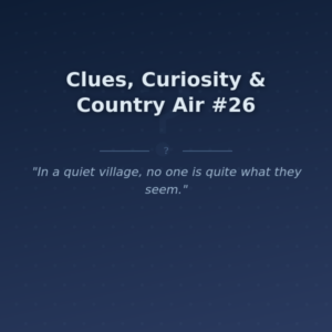 Clues, Curiosity & Country Air #26