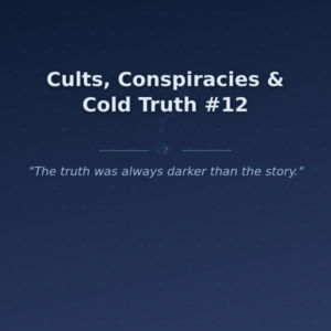 Cults, Conspiracies & Cold Truth #12