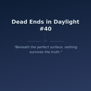 Dead Ends in Daylight #40