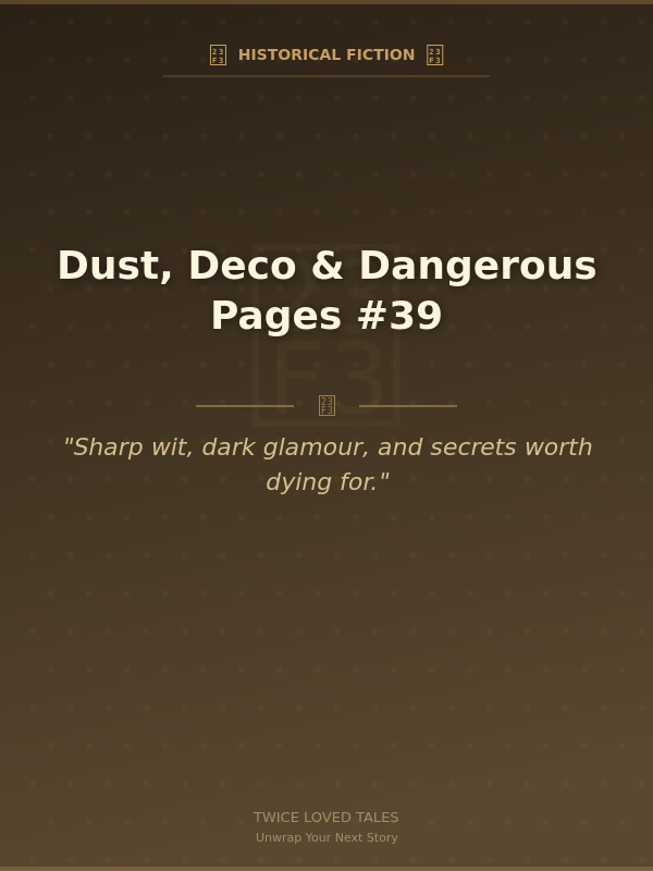 Dust, Deco & Dangerous Pages #39