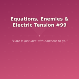Equations, Enemies & Electric Tension #99 🌶️