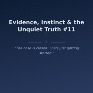 Evidence, Instinct & the Unquiet Truth #11