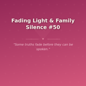 Fading Light & Family Silence #50