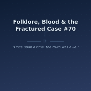 Folklore, Blood & the Fractured Case #70