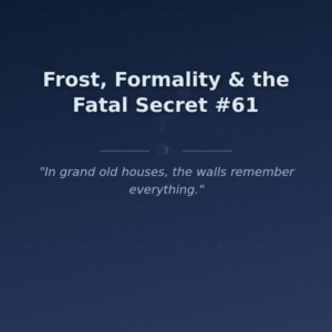 Frost, Formality & the Fatal Secret #61