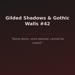 Gilded Shadows & Gothic Walls #42