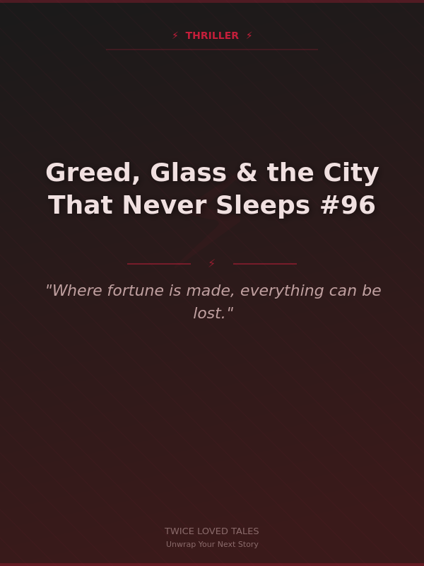 Greed, Glass & the City That Never Sleeps #96
