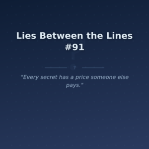 Lies Between the Lines #91