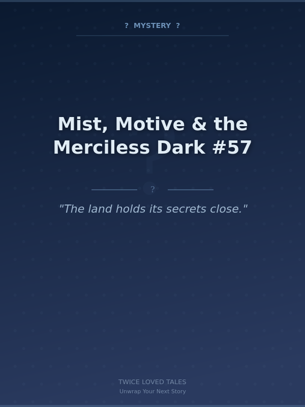 Mist, Motive & the Merciless Dark #57