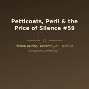 Petticoats, Peril & the Price of Silence #59