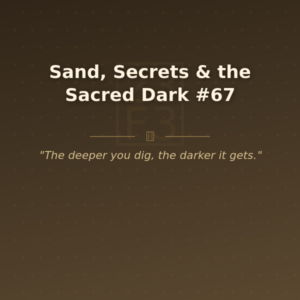 Sand, Secrets & the Sacred Dark #67