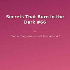 Secrets That Burn in the Dark #66 🌶️