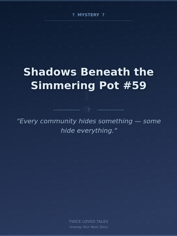 Shadows Beneath the Simmering Pot #59