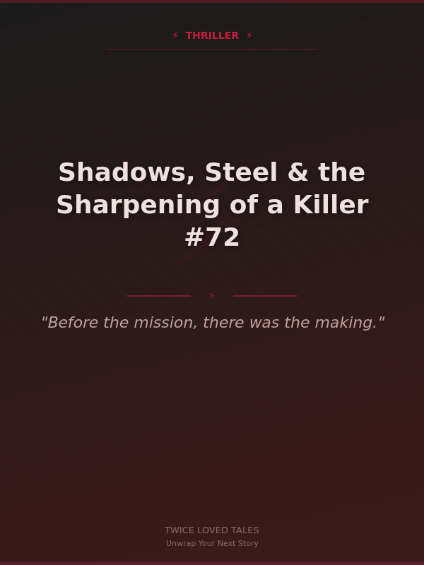 Shadows, Steel & the Sharpening of a Killer #72