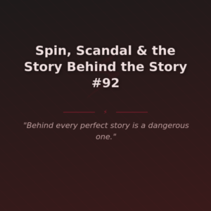 Spin, Scandal & the Story Behind the Story #92
