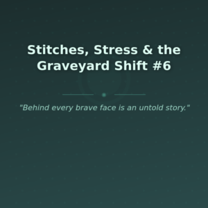 Stitches, Stress & the Graveyard Shift #6