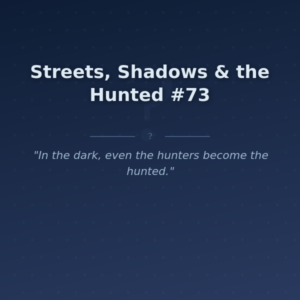 Streets, Shadows & the Hunted #73