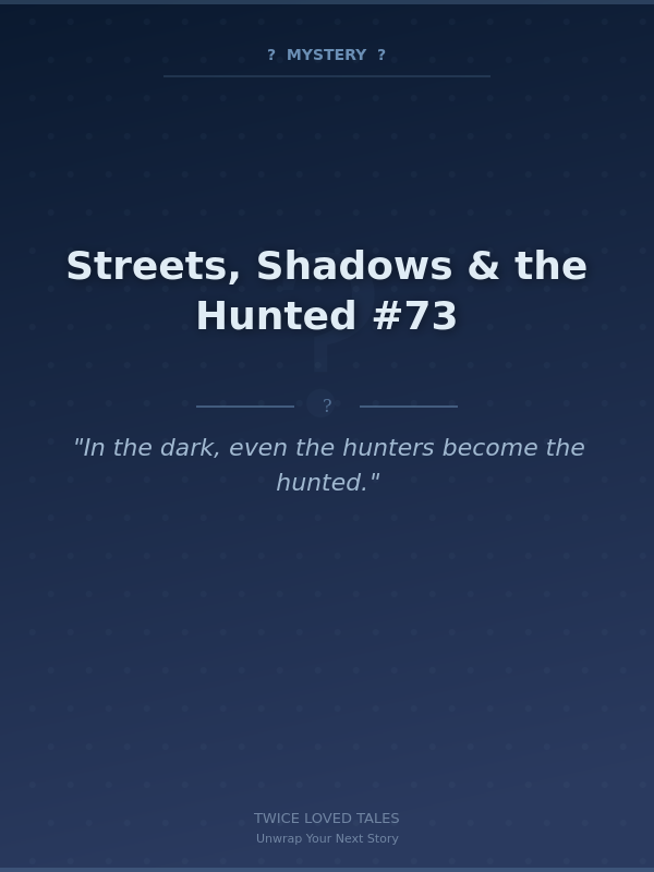 Streets, Shadows & the Hunted #73