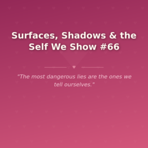 Surfaces, Shadows & the Self We Show #66