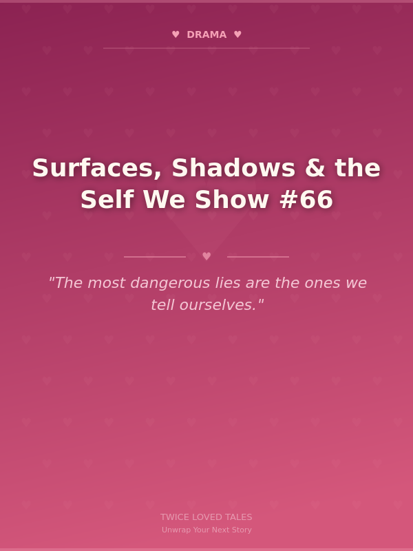 Surfaces, Shadows & the Self We Show #66