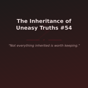 The Inheritance of Uneasy Truths #54