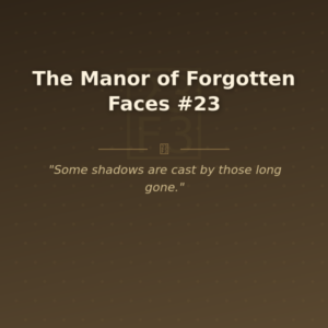 The Manor of Forgotten Faces #23