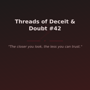 Threads of Deceit & Doubt #42