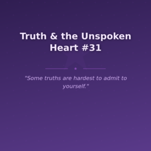 Truth & the Unspoken Heart #31