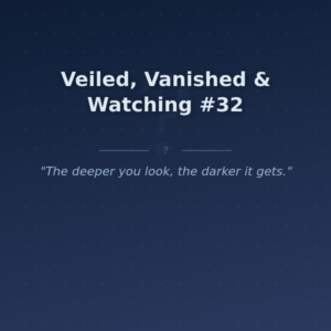Veiled, Vanished & Watching #32
