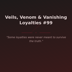 Veils, Venom & Vanishing Loyalties #99