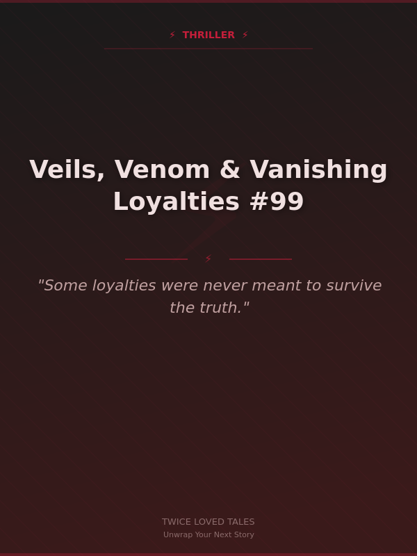 Veils, Venom & Vanishing Loyalties #99