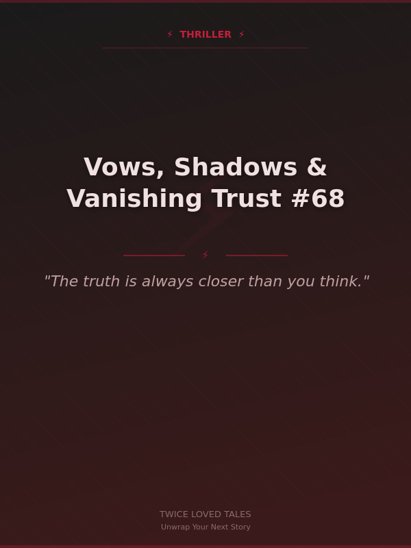Vows, Shadows & Vanishing Trust #68