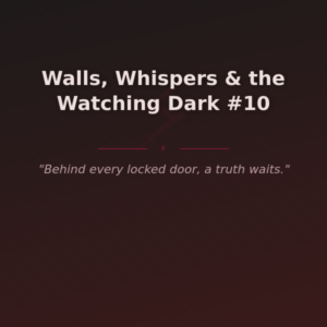 Walls, Whispers & the Watching Dark #10