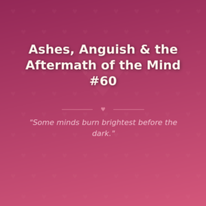 Ashes, Anguish & the Aftermath of the Mind #60