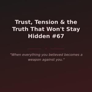 Trust, Tension & the Truth That Won't Stay Hidden #67